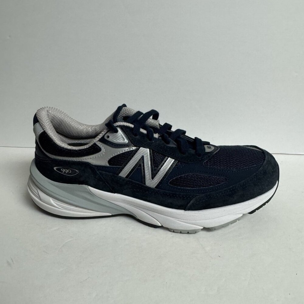 New Balance Womens 990v6 Running Shoes Navy Size 10 M(B)